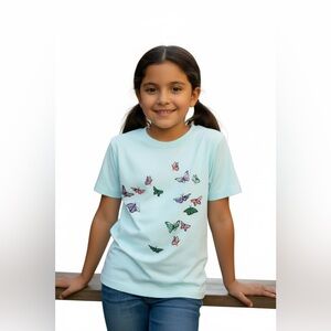 J. Crew' butterfly graphic T-shirt